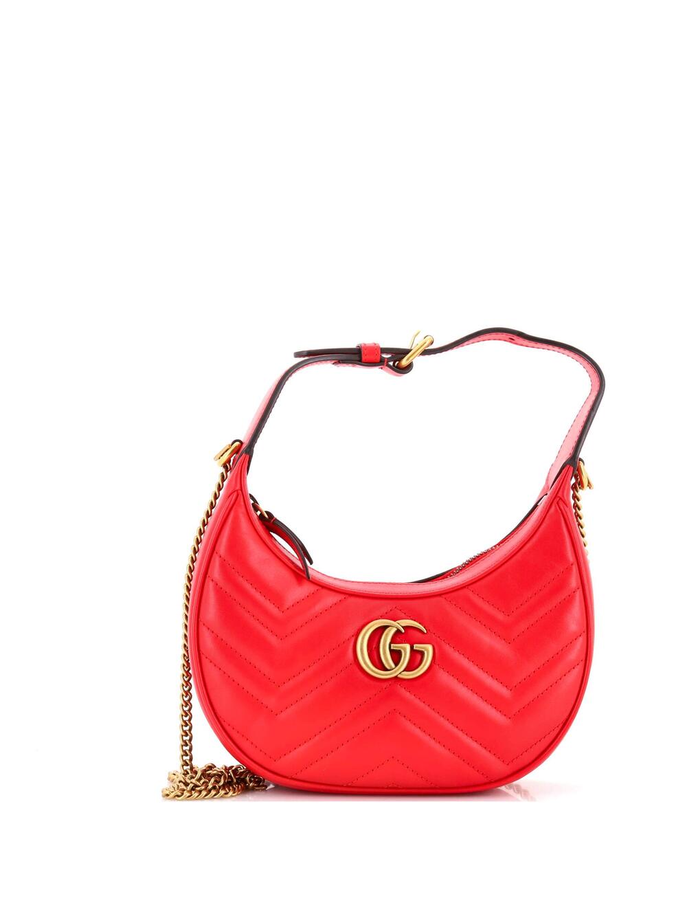 Gucci Gg Marmont Half Moon Hobo #244328G14B